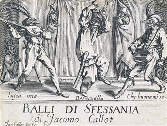 JACQUES CALLOT Balli de Sfessania.